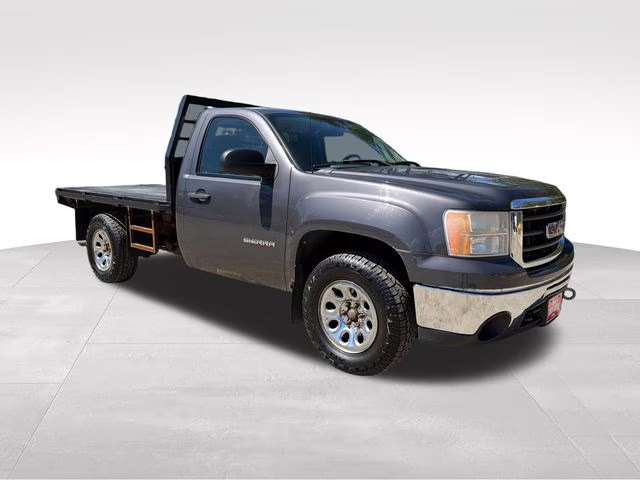 2010 Storm Gray Metallic GMC Sierra 1500 Work Truck 4X4 Truck