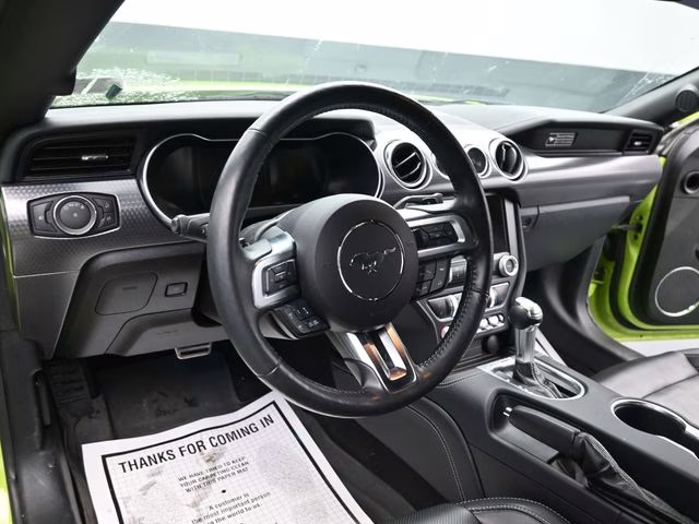 2020 Lime Ford Mustang GT Premium RWD Convertible