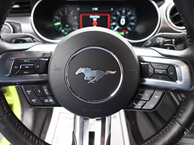 2020 Lime Ford Mustang GT Premium RWD Convertible