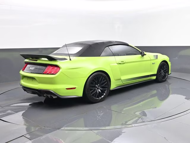 2020 Lime Ford Mustang GT Premium RWD Convertible