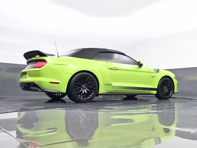 2020 Lime Ford Mustang GT Premium RWD Convertible