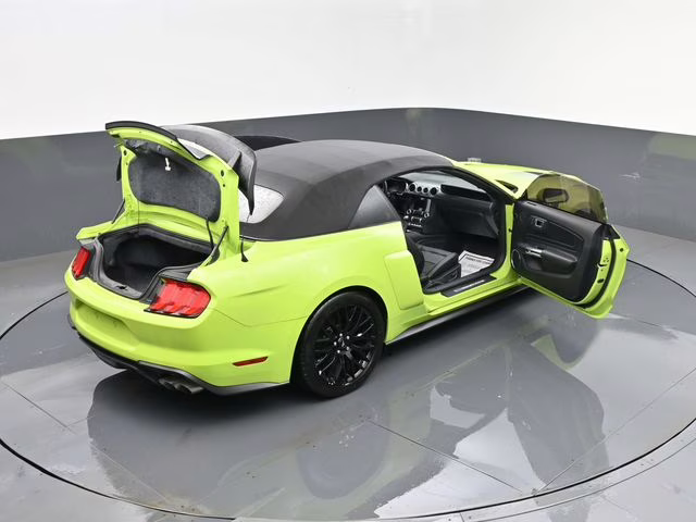 2020 Lime Ford Mustang GT Premium RWD Convertible