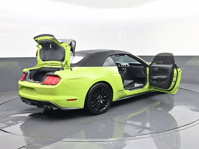 2020 Lime Ford Mustang GT Premium RWD Convertible