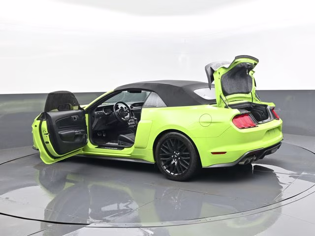 2020 Lime Ford Mustang GT Premium RWD Convertible