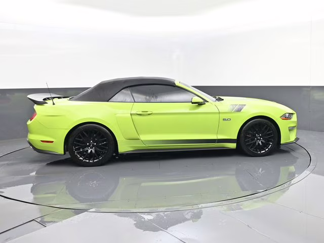 2020 Lime Ford Mustang GT Premium RWD Convertible