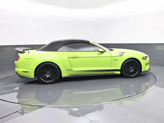 2020 Lime Ford Mustang GT Premium RWD Convertible