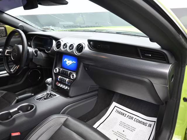 2020 Lime Ford Mustang GT Premium RWD Convertible