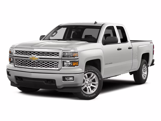 2014 Summit White Chevrolet Silverado 1500 LT 4X4 Truck
