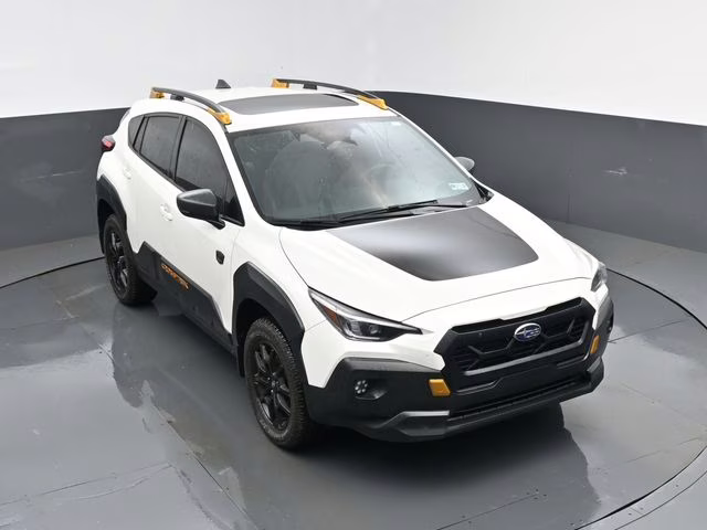 2025 Crystal White Pearl Subaru Crosstrek Wilderness AWD SUV