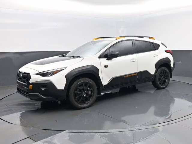 2025 Crystal White Pearl Subaru Crosstrek Wilderness AWD SUV