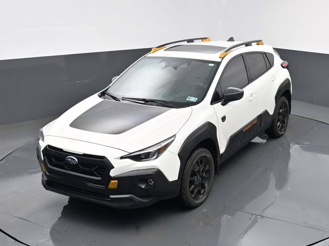 2025 Crystal White Pearl Subaru Crosstrek Wilderness AWD SUV