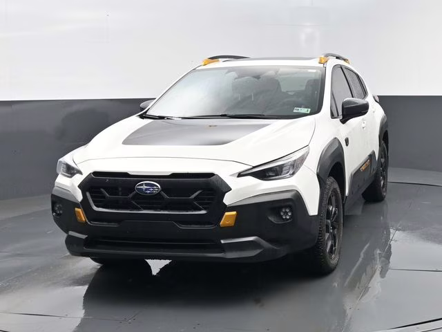 2025 Crystal White Pearl Subaru Crosstrek Wilderness AWD SUV