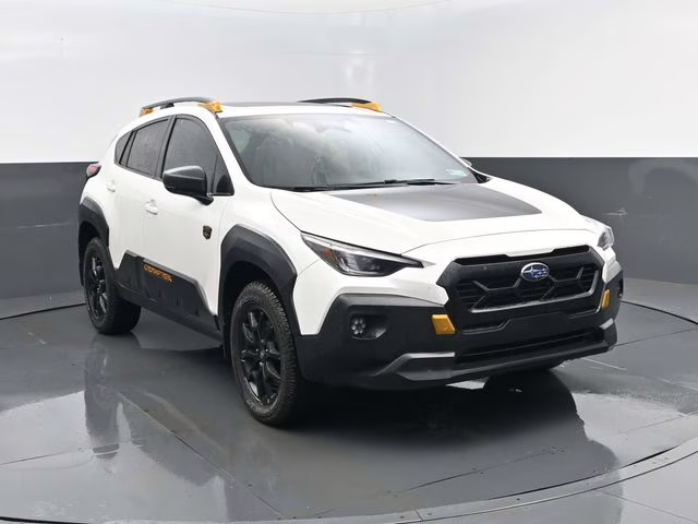 2025 Crystal White Pearl Subaru Crosstrek Wilderness AWD SUV