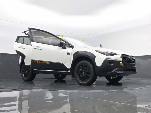 2025 Crystal White Pearl Subaru Crosstrek Wilderness AWD SUV