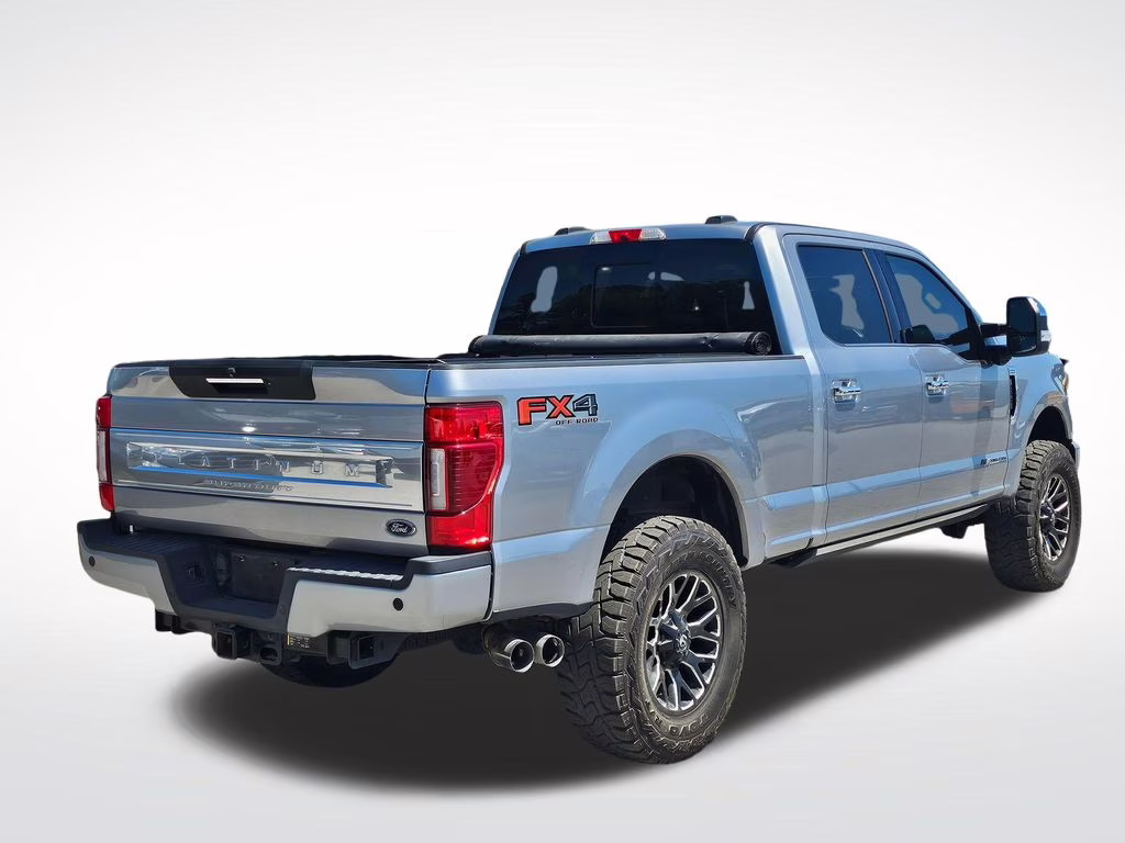 2020 Iconic Silver Metallic Ford Super Duty F-250 SRW Platinum 4X4 Truck