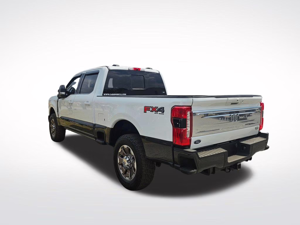 2024 Star White Metallic Tri-Coat Ford Super Duty F-350 SRW King Ranch 4X4 Truck