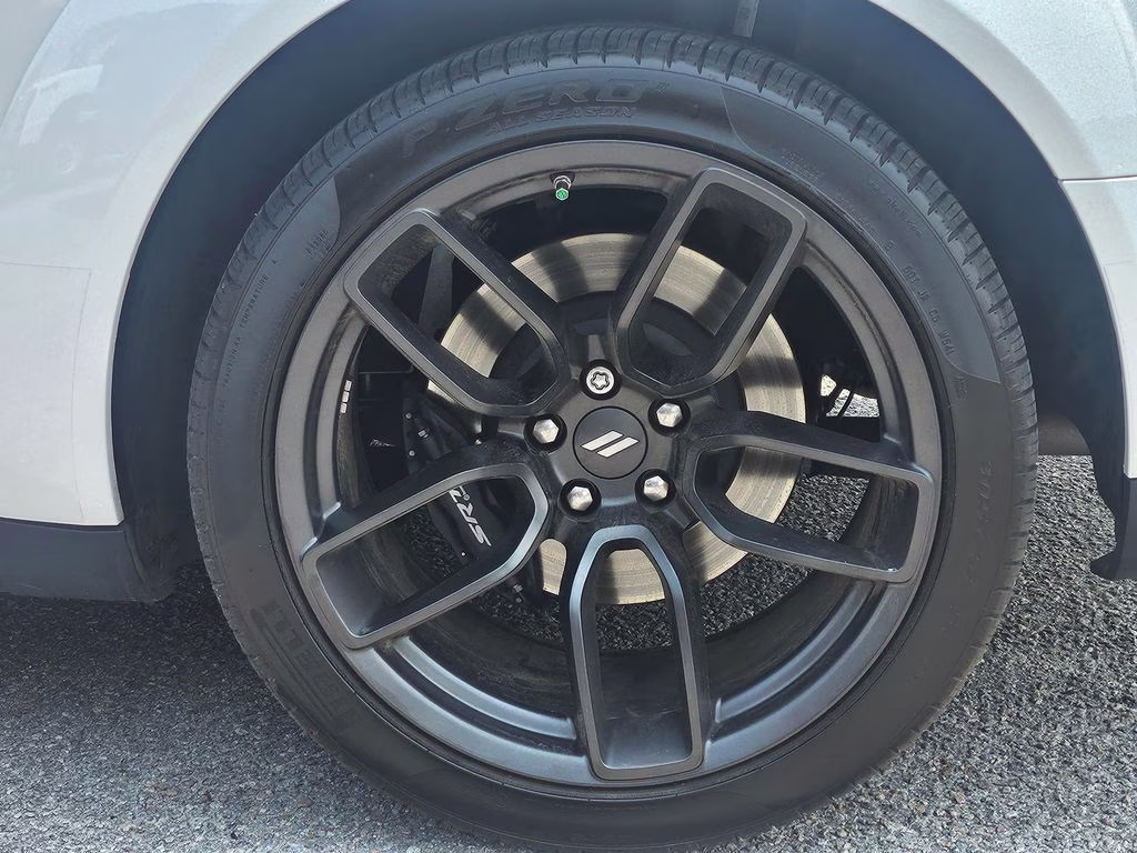 2023 White Knuckle Clearcoat Dodge Challenger R/T Scat Pack Widebody RWD Coupe