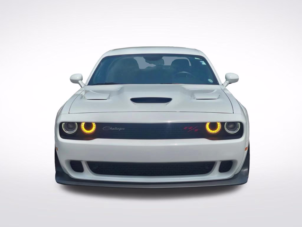 2023 White Knuckle Clearcoat Dodge Challenger R/T Scat Pack Widebody RWD Coupe