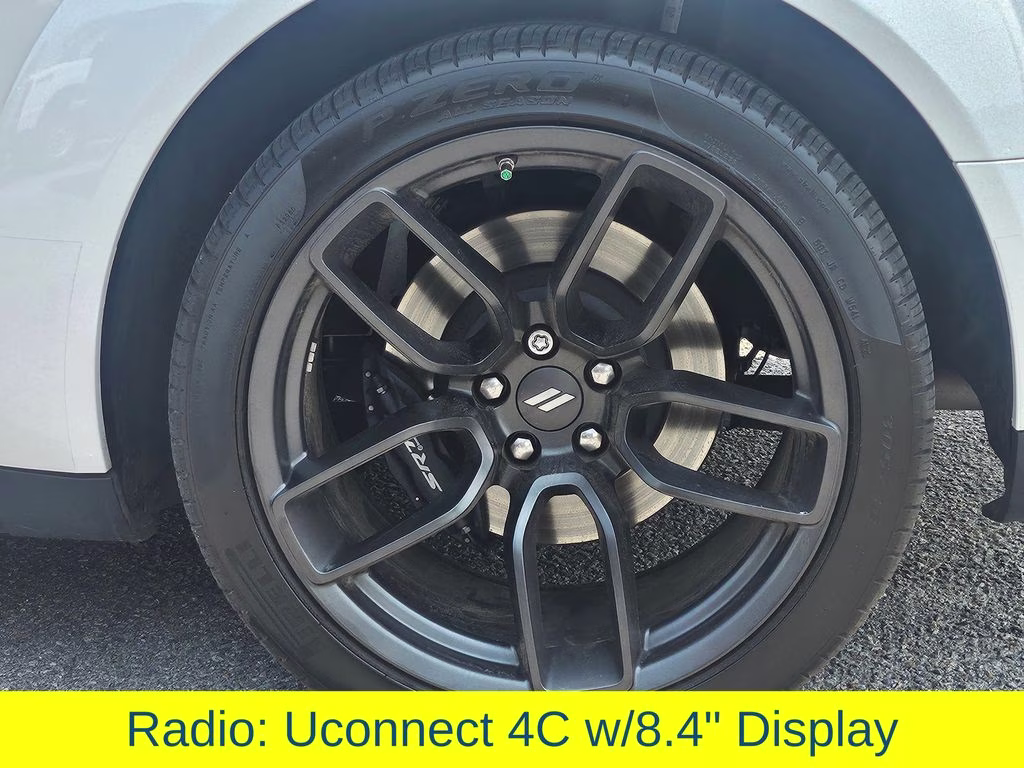 2023 White Knuckle Clearcoat Dodge Challenger R/T Scat Pack Widebody RWD Coupe