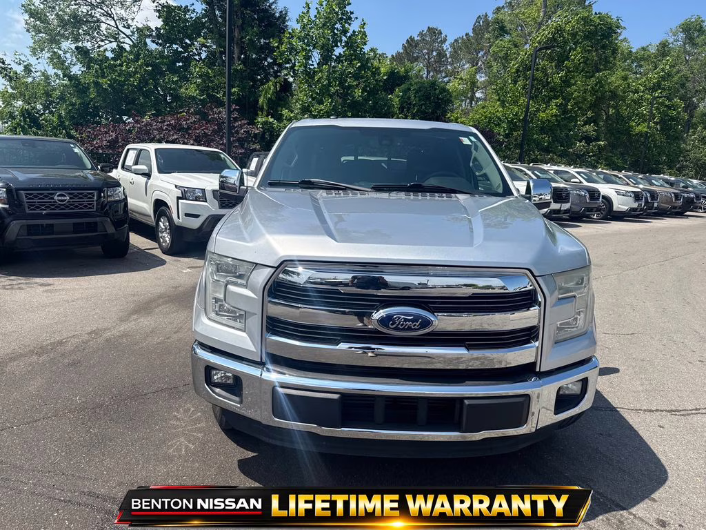2016 Ingot Silver Ford F-150 Lariat RWD Truck