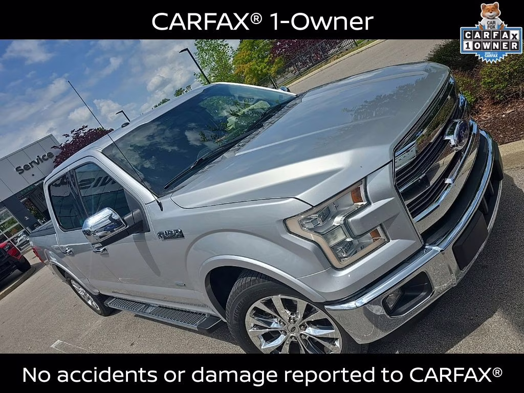 2016 Ingot Silver Ford F-150 Lariat RWD Truck