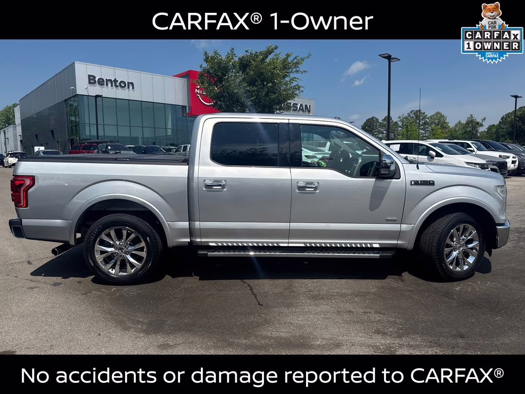 2016 Ingot Silver Ford F-150 Lariat RWD Truck