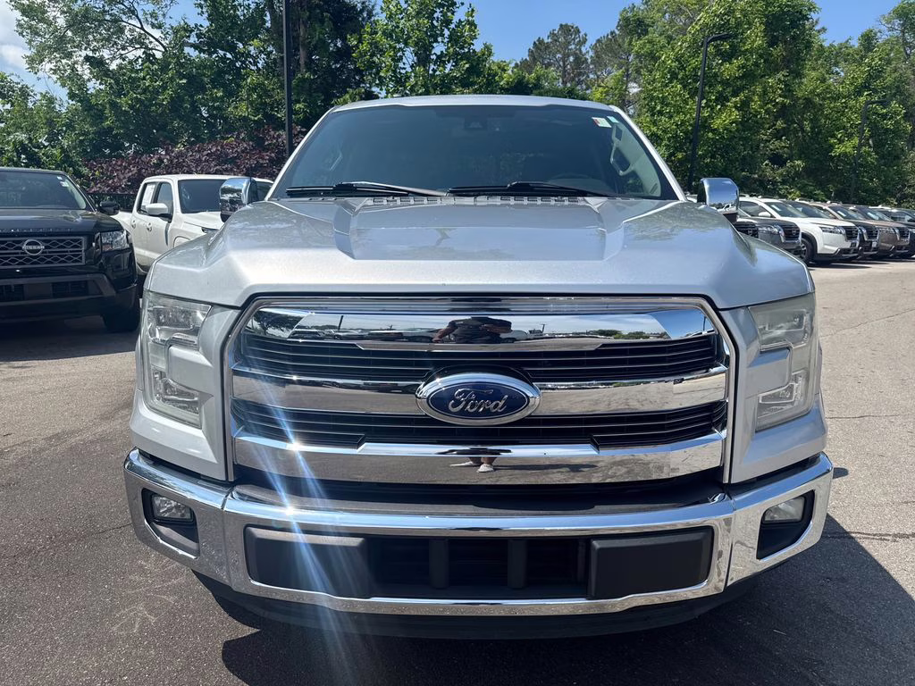2016 Ingot Silver Ford F-150 Lariat RWD Truck