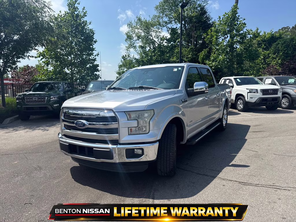2016 Ingot Silver Ford F-150 Lariat RWD Truck