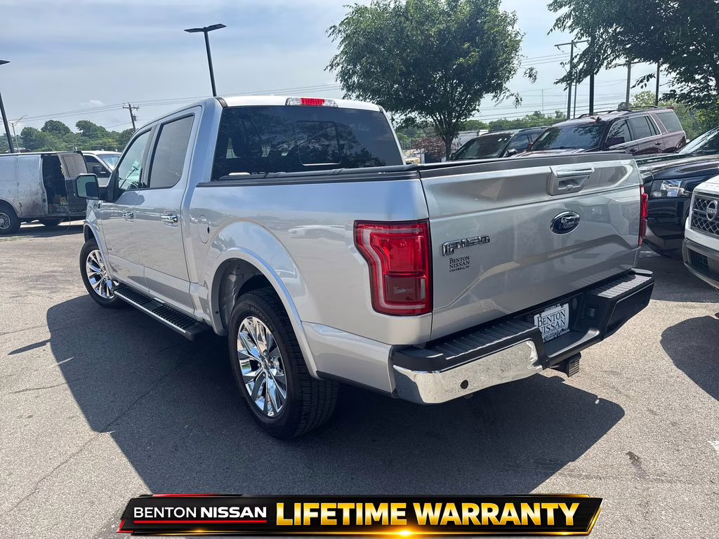 2016 Ingot Silver Ford F-150 Lariat RWD Truck