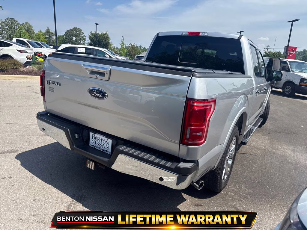 2016 Ingot Silver Ford F-150 Lariat RWD Truck