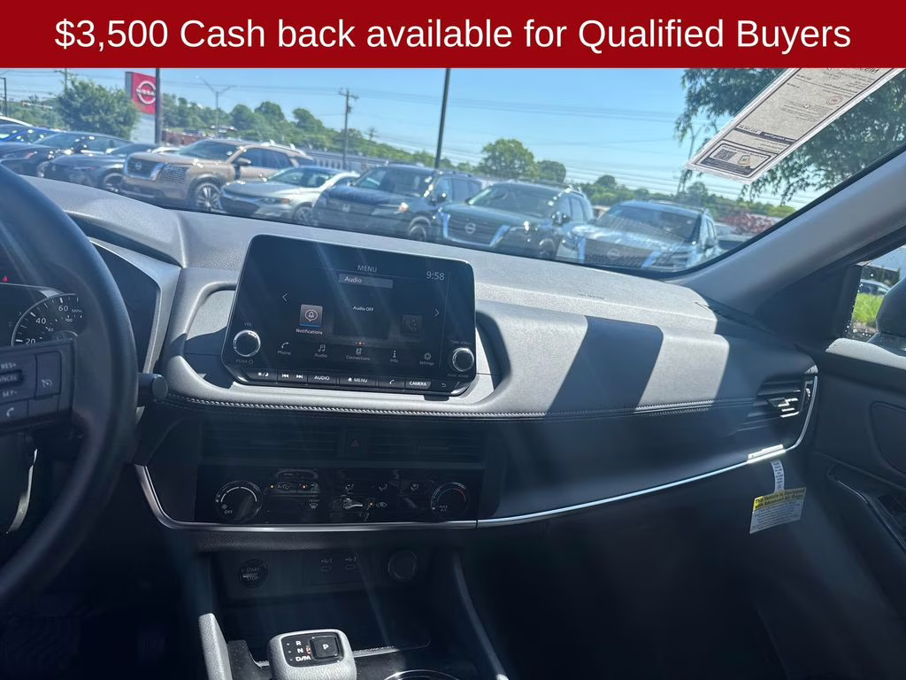 2026 Super Black Nissan Rogue S FWD SUV