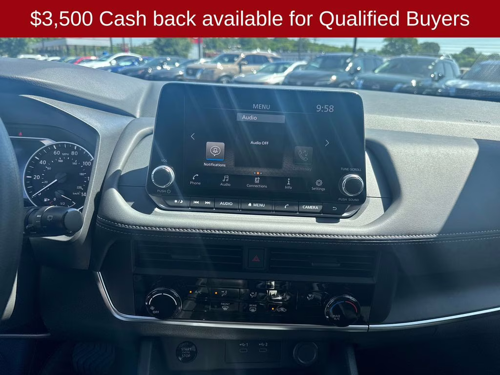 2026 Super Black Nissan Rogue S FWD SUV