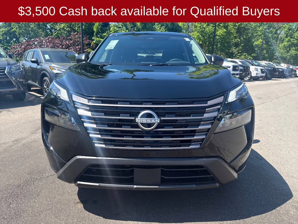 2026 Super Black Nissan Rogue S FWD SUV