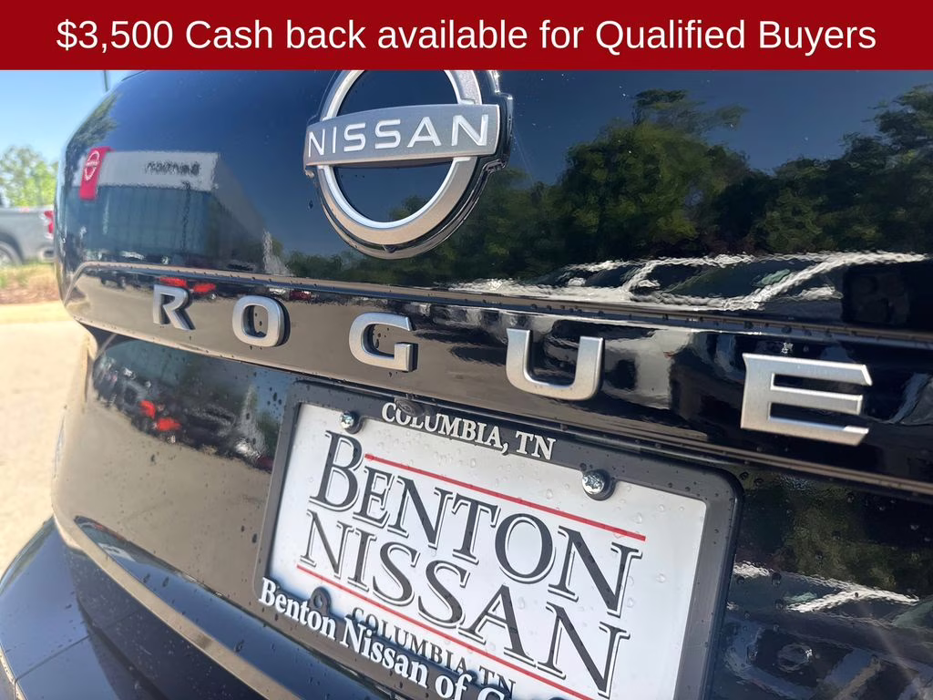 2026 Super Black Nissan Rogue S FWD SUV