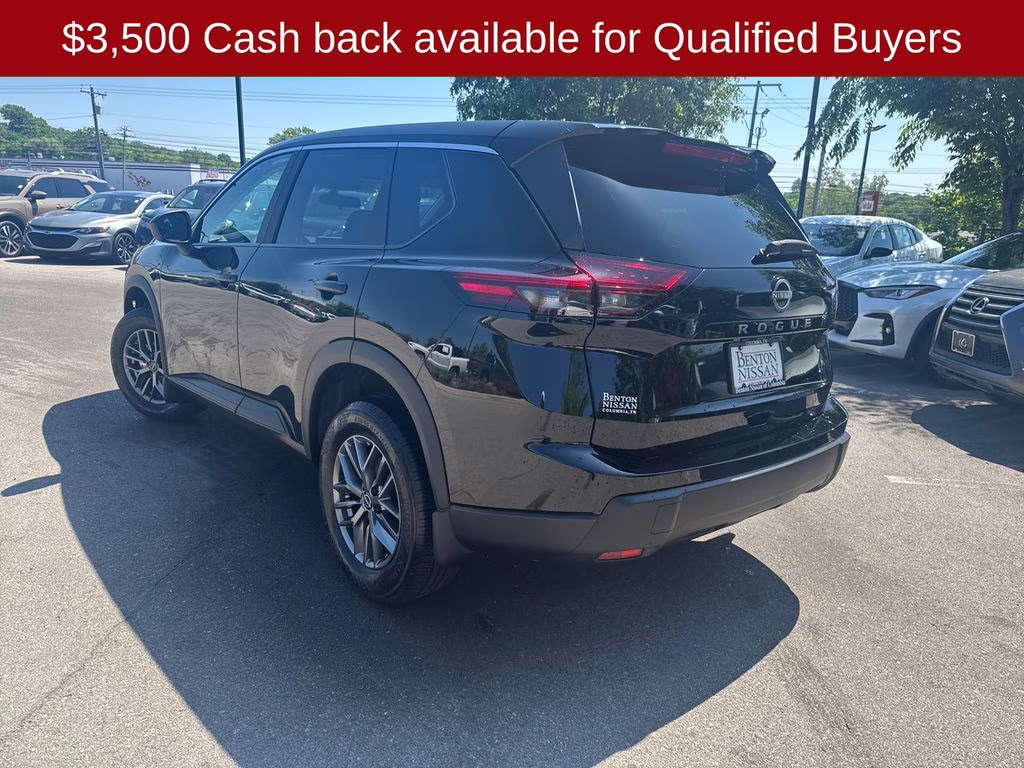 2026 Super Black Nissan Rogue S FWD SUV
