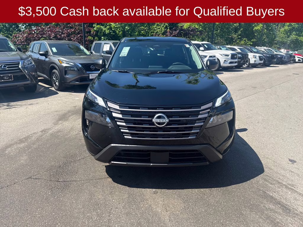 2026 Super Black Nissan Rogue S FWD SUV