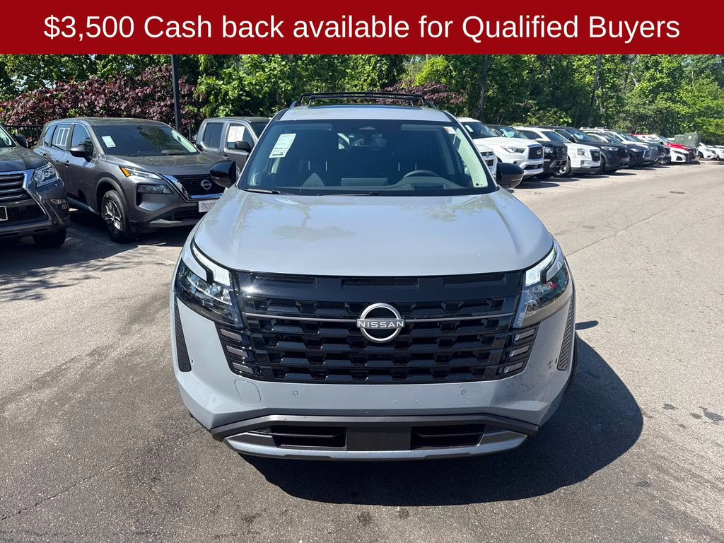 2026 Boulder Gray Pearl Nissan Pathfinder Platinum 4X4 SUV