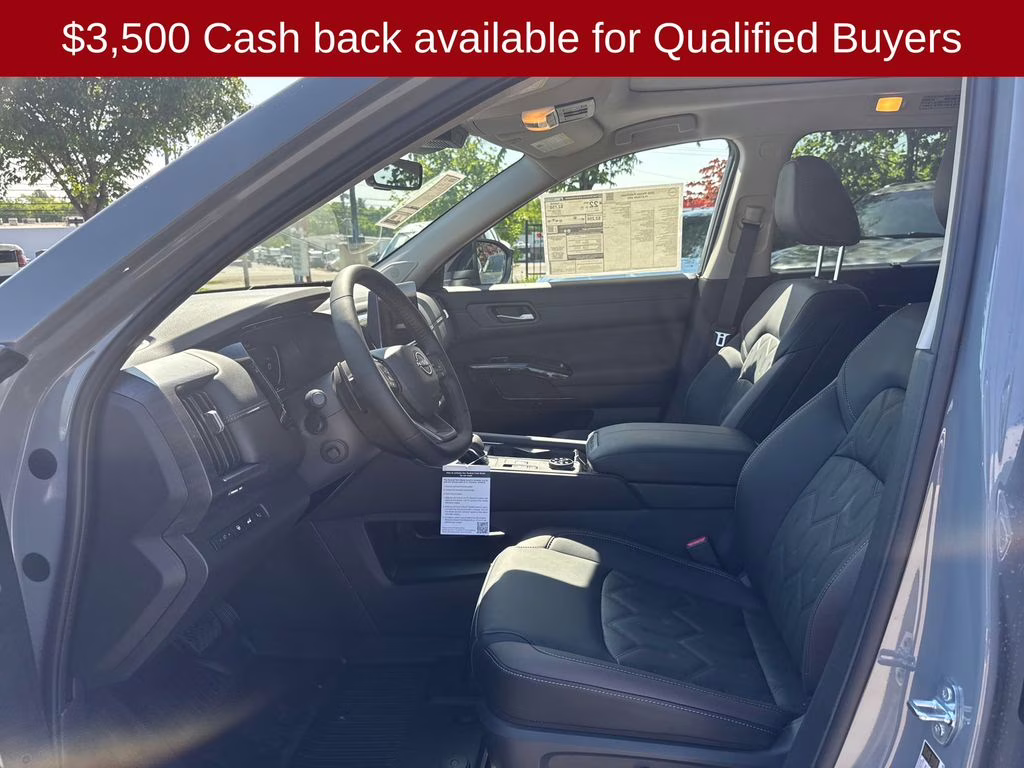 2026 Boulder Gray Pearl Nissan Pathfinder Platinum 4X4 SUV