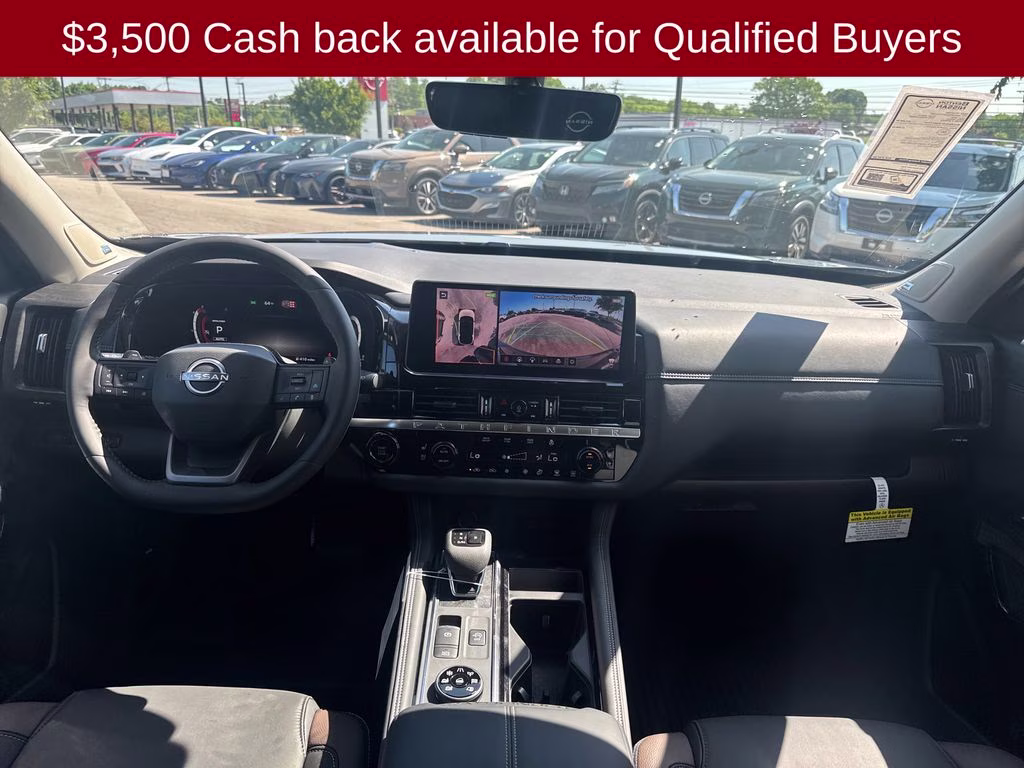 2026 Boulder Gray Pearl Nissan Pathfinder Platinum 4X4 SUV