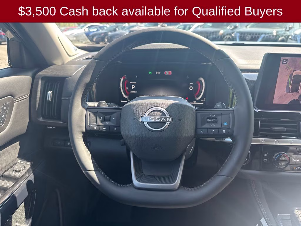2026 Boulder Gray Pearl Nissan Pathfinder Platinum 4X4 SUV