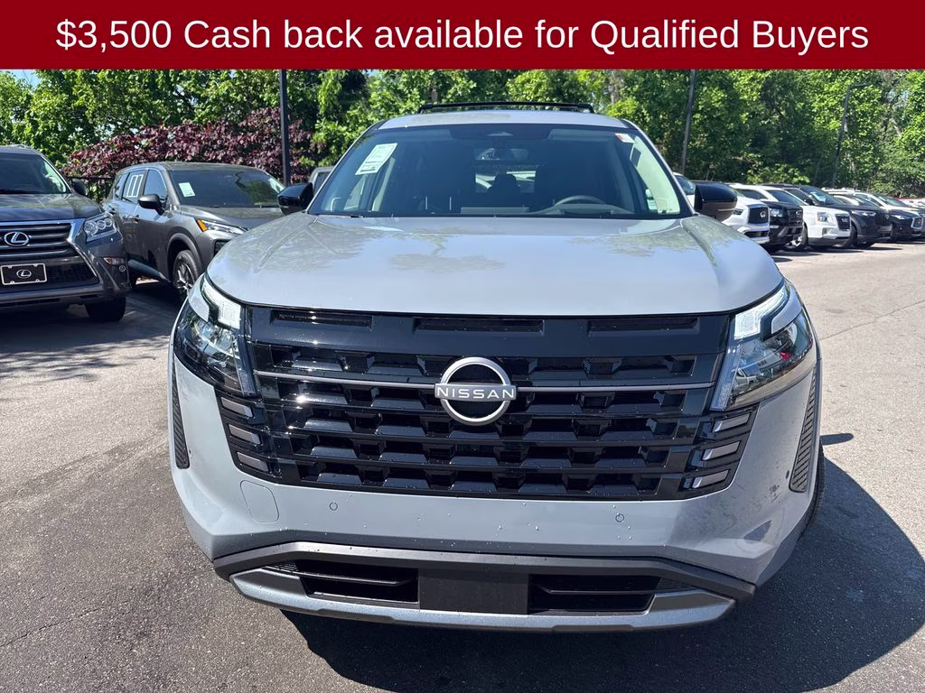 2026 Boulder Gray Pearl Nissan Pathfinder Platinum 4X4 SUV