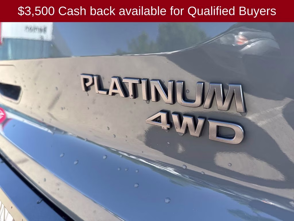 2026 Boulder Gray Pearl Nissan Pathfinder Platinum 4X4 SUV