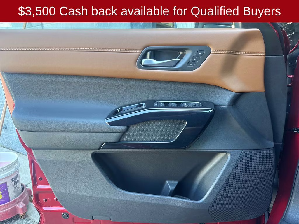 2026 Scarlet Ember Tintcoat Nissan Pathfinder Platinum FWD SUV