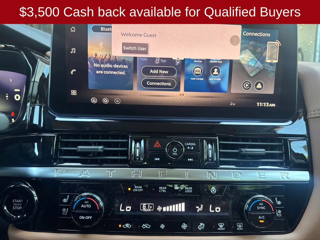 2026 Scarlet Ember Tintcoat Nissan Pathfinder Platinum FWD SUV