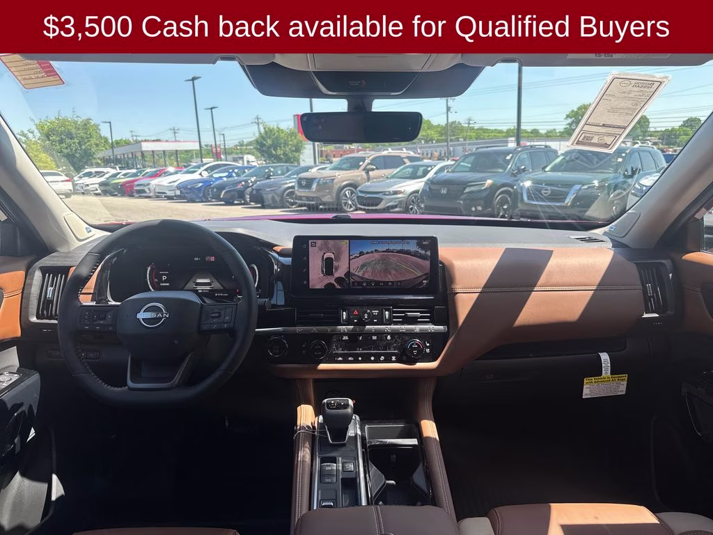 2026 Scarlet Ember Tintcoat Nissan Pathfinder Platinum FWD SUV