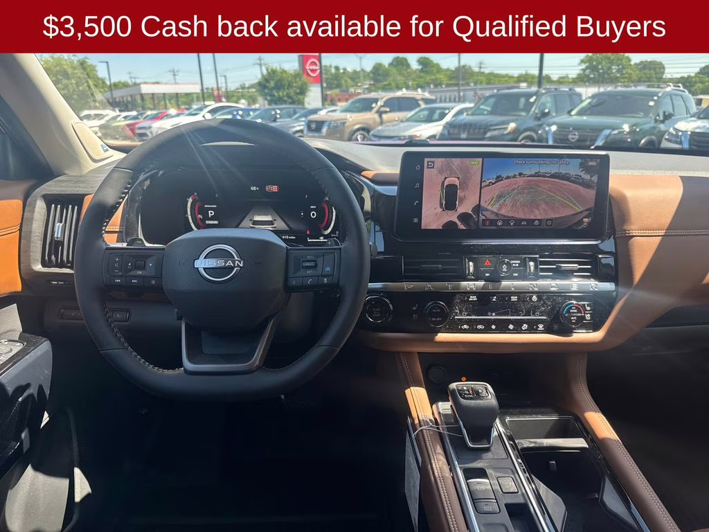 2026 Scarlet Ember Tintcoat Nissan Pathfinder Platinum FWD SUV