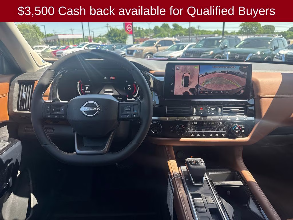 2026 Scarlet Ember Tintcoat Nissan Pathfinder Platinum FWD SUV