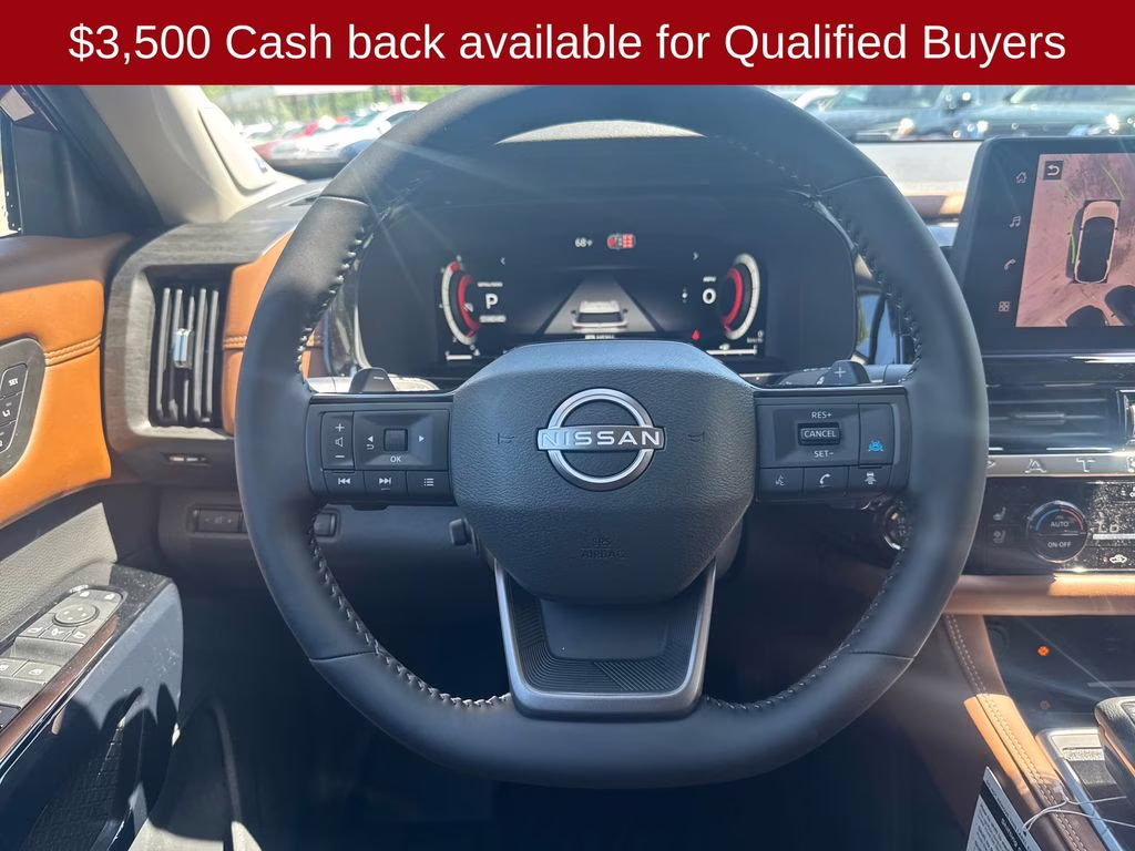 2026 Scarlet Ember Tintcoat Nissan Pathfinder Platinum FWD SUV