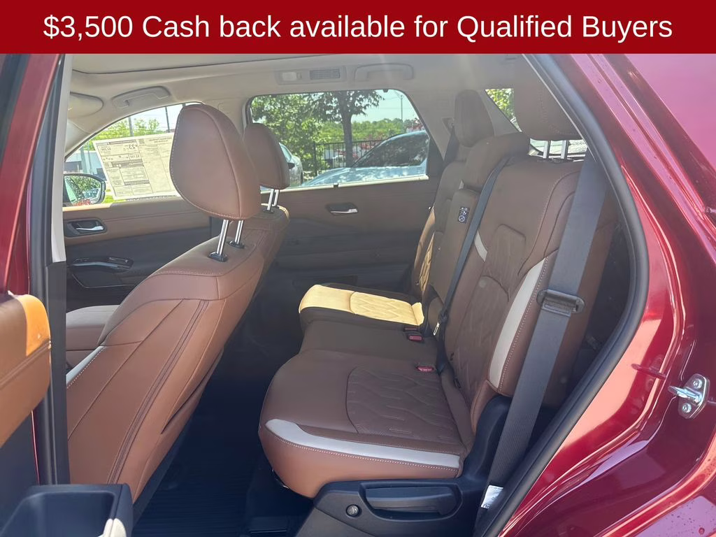 2026 Scarlet Ember Tintcoat Nissan Pathfinder Platinum FWD SUV