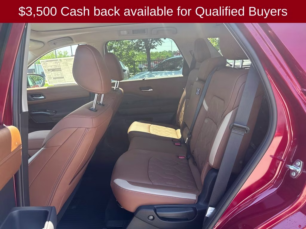 2026 Scarlet Ember Tintcoat Nissan Pathfinder Platinum FWD SUV